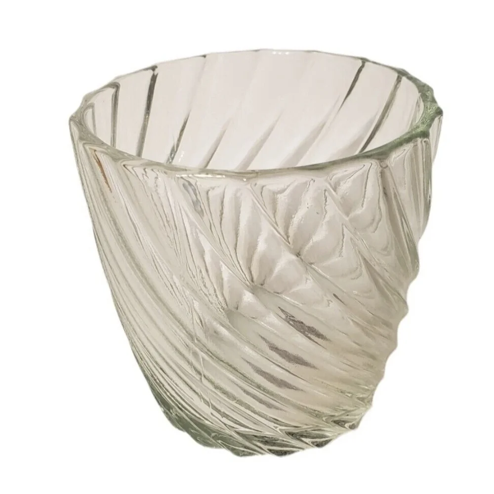 Three Pack Clear Glass Votive Candle Holders